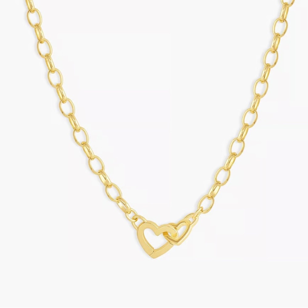 GORJANA MINI PARKER HEART NECKLACE